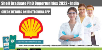 Shell Graduate PhD Opportunities