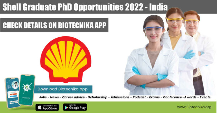 Shell Graduate PhD Opportunities