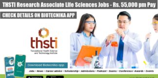 THSTI Research Associate