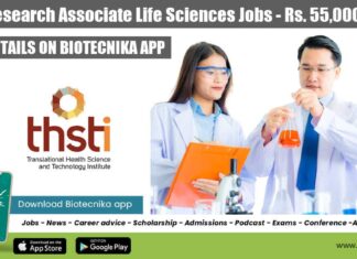 THSTI Research Associate