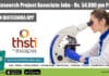 THSTI Research Project Associate Recruitment With Up To Rs. 54,000 pm Pay THSTI Research Project Associate