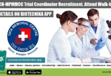 TMC HBCH-MPMMCC Trial Coordinator Recruitment, Attend Walk-In TMC Trial Coordinator Jobs