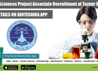Tezpur University Project Associate