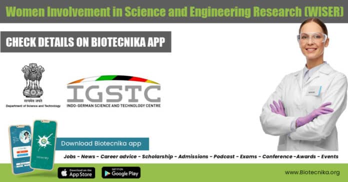 WISER DST-IGSTC Scheme