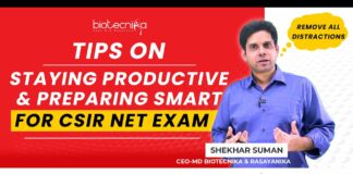 Prepare Smart For CSIR-NET Exam