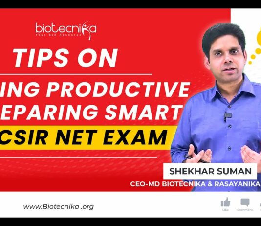 Prepare Smart For CSIR-NET Exam