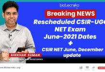Breaking CSIR NET June