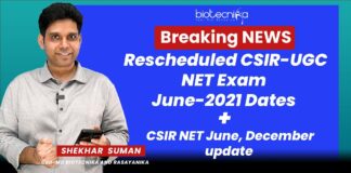 Breaking CSIR NET June