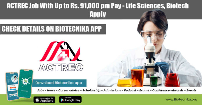 ACTREC Job