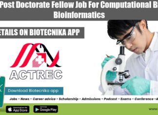 ACTREC Post Doctorate Fellow