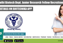 AIIMS Delhi Biotech Dept. Junior Research Fellow Recruitment, Applications Invited AIIMS Delhi Latest Recruitment