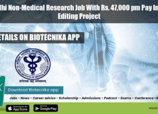 AIIMS Delhi Non-Medical Research