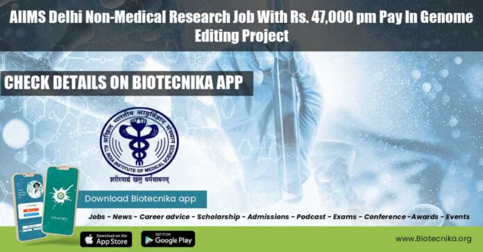 AIIMS Delhi Non-Medical Research