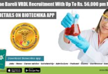 AIIMS Rae Bareli VRDL