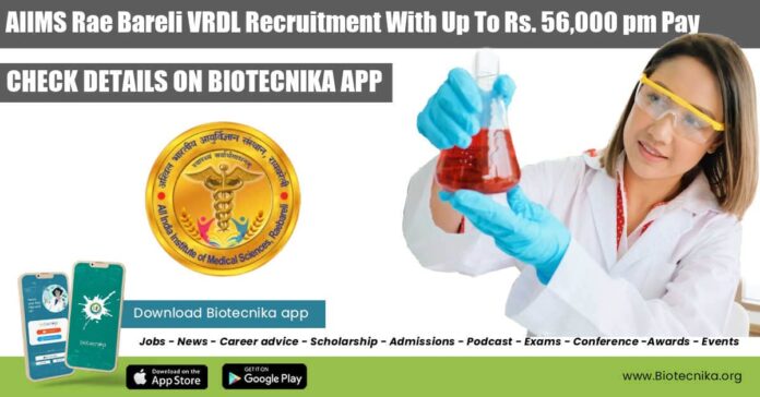 AIIMS Rae Bareli VRDL