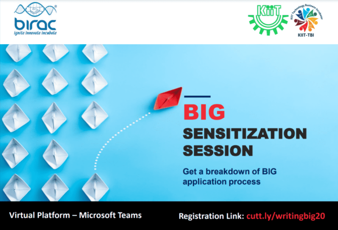 BIG 20th Call Sensitization Session - Breakdown of BIG Application