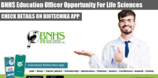 BNHS Education Officer