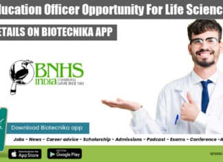 BNHS Education Officer