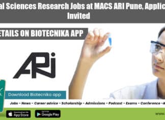 Biological Sciences Research Jobs