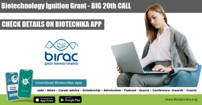 Biotechnology Ignition Grant