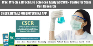 CSCR JRF Vacancy