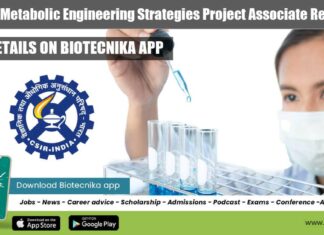CSIR-NCL Pune Vacancy