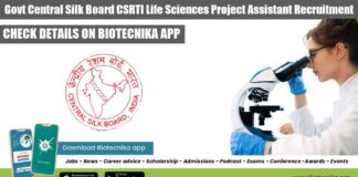 CSRTI Project Assistant Job