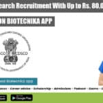 Govt CDSCO Research Recruitment