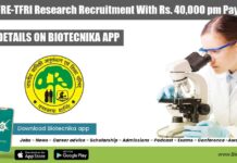 Multiple Govt Job Openings For Bsc & Msc @ ICFRE-TFRI Govt ICFRE-TFRI Research