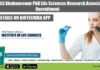 Govt ILS Bhubaneswar PhD Life Sciences Research Associate Recruitment Govt ILS Bhubaneswar PhD