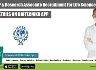 ICGEB SRF & Research