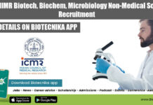 ICMR-NIMR Biotech, Biochem, Microbiology Non-Medical Scientist Recruitment ICMR-NIMR Scientist Jobs