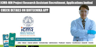ICMR-NIN Project Research
