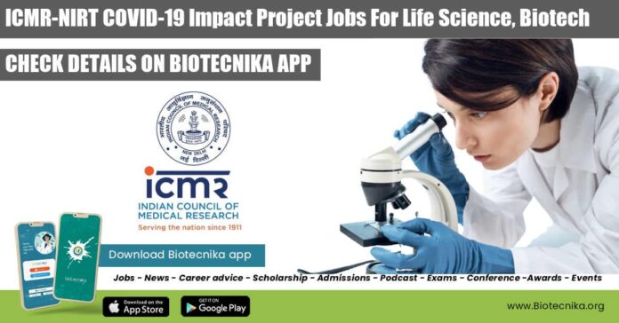 ICMR-NIRT Jobs