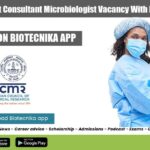 ICMR-NIRT Project Consultant Microbiologist