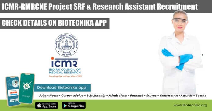 ICMR-RMRCNE Project SRF