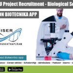 IISER TVM ENDFLU Project Recruitment – Biological Sciences Apply IISER TVM Biological