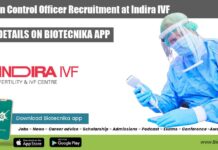 Infection Control Officer Recruitment at Indira IVF Indira IVF Recruitment