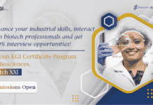 Biocon KGI Certificate Program in Biosciences Batch XXI Admissions Open Biocon KGI Certificate Program Batch 21