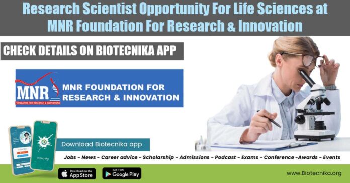MNR Foundation For Research
