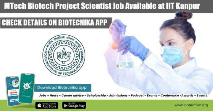 MTech Biotech Project Scientist