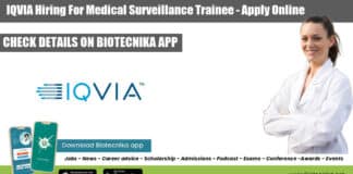 Medical Surveillance Trainee Jobs