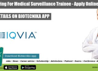 Medical Surveillance Trainee Jobs