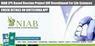 NIAB Project SRF Job