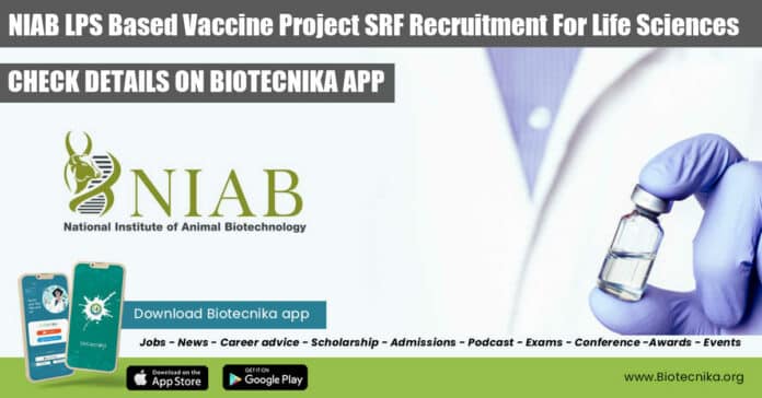 NIAB Project SRF Job