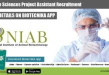 NIAB Life Sciences Project Assistant Recruitment, Apply Online NIAB Project Assistant Job