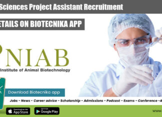 NIAB Project Assistant Job