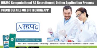 NIBMG Computational RA Recruitment