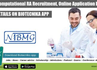 NIBMG Computational RA Recruitment