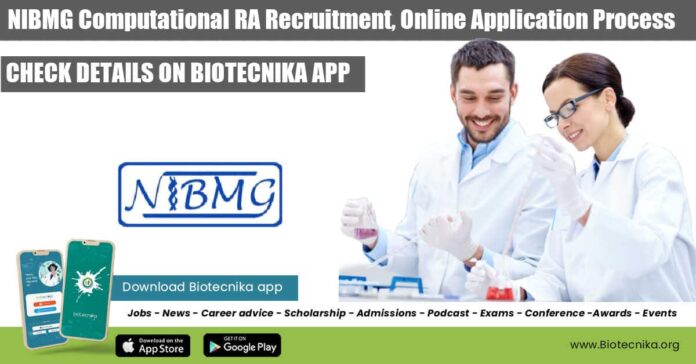 NIBMG Computational RA Recruitment